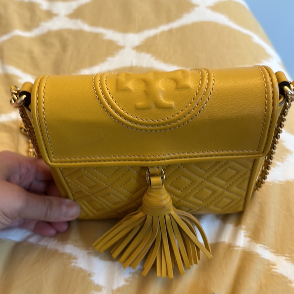 Tory Burch Mini Fleming Convertible Shoulder Bag